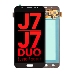 OLED Assembly Without Frame Compatible For Samsung Galaxy J7 / J7 Duo (J710 / 2016)  (Aftermarket Plus) (Black)