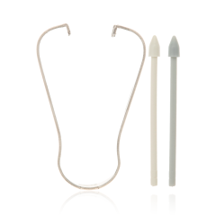 Stylus nib Compatible For Samsung Galaxy Note 10 / Note 20 / Note 20 Ultra / Tab S6 (T860 / T865) / Tab S7 11" (T870 / T875) (Gray / Aura White) (5 Pack)