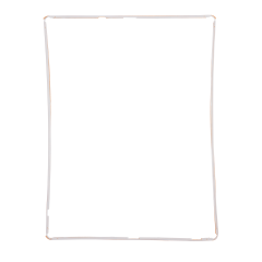 Frame With Adhesive Compatible For iPad 3 / iPad 4 (White)