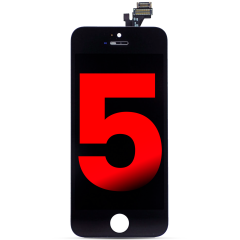 LCD Assembly Compatible For iPhone 5 (Aftermarket) (Black)