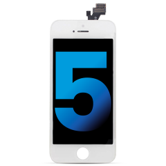 LCD Assembly Compatible For iPhone 5 (Aftermarket) (White)