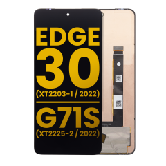 OLED Assembly Without Frame Compatible For Motorola Edge 30 (XT2203-1 / 2022) / Moto G71S (XT2225-2 / 2022) (Refurbished) (All Colors)