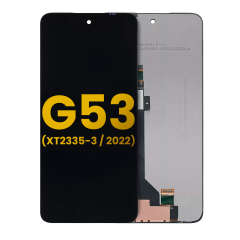 LCD Assembly Without Frame Compatible For Motorola Moto G53 (XT2335-3 / 2022) (Refurbished) (All Colors)