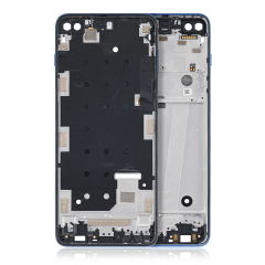 Mid-Frame Housing Compatible For Motorola Moto G 5G Plus (XT2075 / 2020) (Surfing Blue)