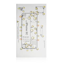 iScrews Position Mat Compatible For iPhone 5C (dottorpod)