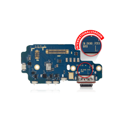 Charging Port Board With Sim Card Reader Compatible For Samsung Galaxy S22 Ultra 5G (S908B/N) (International Version)