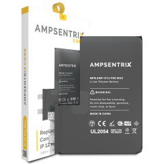 Replacement Battery Core For iPhone 12 Pro Max (Spot Welding Required) (AmpSentrix Core)