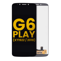 LCD Assembly Without Frame Compatible For Motorola Moto G6 Play (XT1922 / 2018) (International Version) (Refurbished) (Black)