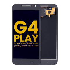 LCD Assembly Without Frame For Motorola Moto G4 Play (XT1600 / XT1601 / XT1602 / XT1603 / XT1604 / XT1607 / XT1609 / 2016) (Refurbished) (Black)
