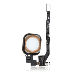 Home Button With Flex Compatible For iPhone SE (2016) (Rose Gold)