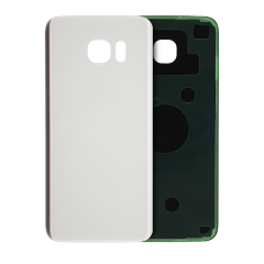 Back Cover Glass For Samsung Galaxy S7 Edge (Used OEM Pull: Grade A) (Silver)