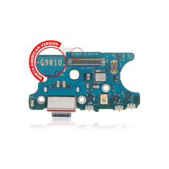 Charging Port With Board Compatible For Samsung Galaxy S20 (North American Version) (Service Pack)