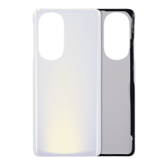 Back Cover Glass Compatible For Motorola Edge X30 5G (XT2201-2/6 / 2021) / Edge Plus (XT2201-4 / 2022) / Edge 30 Pro (XT2201-1 / 2022) (Aftermarket Plus) (Stardust White)