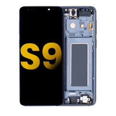 OLED Assembly With Frame Compatible For Samsung Galaxy S9 (Refurbished) (Titanium Gray)
