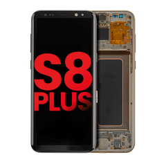 OLED Assembly With Frame For Samsung Galaxy S8 Plus (Aftermarket Plus) (Maple Gold)