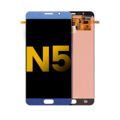 OLED Assembly Without Frame Compatible For Samsung Galaxy Note 5 (Refurbished) (Black Sapphire)