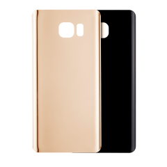 Back Cover Glass For Samsung Galaxy Note 5 (No Logo) (Aftermarket Plus) (Gold Platinum)