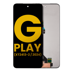 LCD Assembly Without Frame Compatible For Motorola Moto G Play (XT2413-2 / 2024) (Refurbished) (All Colors)