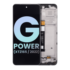 LCD Assembly With Frame For Motorola Moto G Power (XT2165 / 2022) (Genuine OEM) (All Colors)