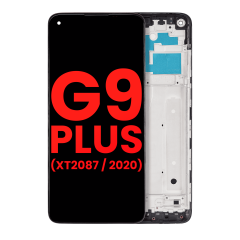 LCD Assembly With Frame Compatible For Motorola Moto G9 Plus (XT2087 / 2020) (Aftermarket Plus) (All Colors)