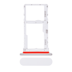 Dual Sim Card Tray Compatible For Sony Xperia 10 IV (White)