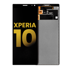 LCD Assembly Without Frame For Sony Xperia 10 (I3113 / I3123 / I4113 / I4193) (Refurbished) (Black)