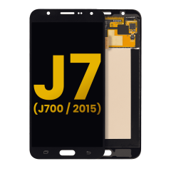 OLED Assembly Without Frame Compatible For Samsung Galaxy J7 (J700 / 2015) (Refurbished) (Black)