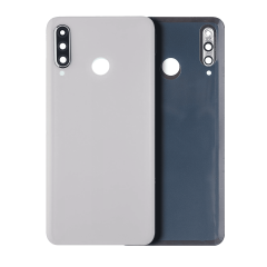 Back cover Glass With Camera Lens Compatible For Huawei P30 Lite / Nova 4E (4GB RAM / Without Logo) (Pearl White)