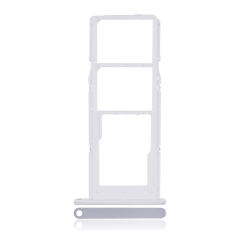 Dual Sim Card Tray Compatible For Samsung Galaxy M14 (M146 / 2023) (Silver)