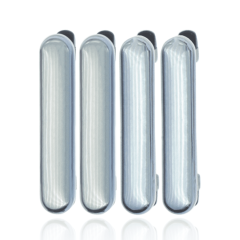 Hard Buttons (Power / Volume) Compatible For LG Stylo 6 / K71 (Blue) (4 Piece Set)
