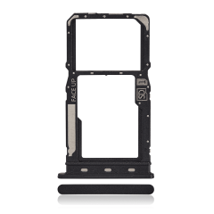 Single Sim Card Tray Compatible For Motorola Moto G Power 5G (XT2311 / 2023) (Black)
