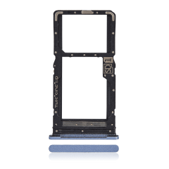 Single Sim Card Tray Compatible For Motorola Moto G34 (Ice Blue)