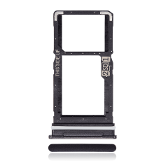 Dual Sim Card Tray Compatible For Motorola Moto G 5G (XT2113-3 / 2020) (Volcanic Gray)