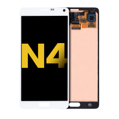OLED Assembly Without Frame Compatible For Samsung Galaxy Note 4 (Refurbished) (White)