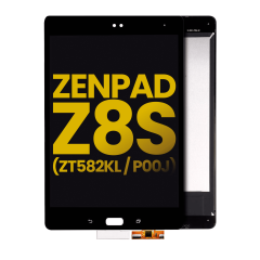LCD Assembly Without Frame Compatible For Asus ZenPad Z8S (ZT582KL / P00J) (Refurbished) (Black)
