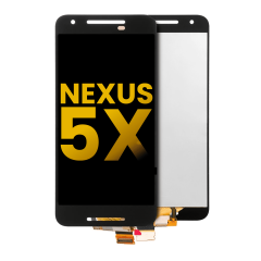 LCD Assembly Without Frame Compatible For Nexus 5X (Refurbished) (Black)