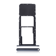 Single Sim Card Tray Compatible For LG K51 (K500MM) (Black)