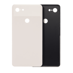 Back cover Glass Compatible For Google Pixel 3 XL (Pink)