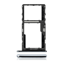 Single Sim Card Tray Compatible For LG K92 5G (2020) (Titan Gray)