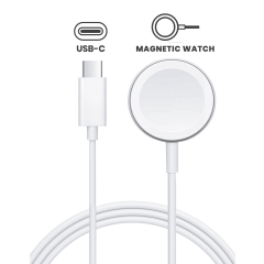 USB-C Magnetic Watch Charging Cable (3.3ft.) For All Watch Series (OEM Pull Grade: A)