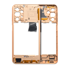 Mid-Frame Housing Compatible For Samsung Galaxy A23 (A235 / 2022) (Peach)