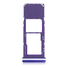 Single Sim Card Tray Compatible For Samsung Galaxy A30S (A307 / 2019) (Violet)