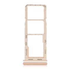 Dual Sim Card Tray Compatible For Samsung Galaxy A13 (A135 / 2022) (Peach)