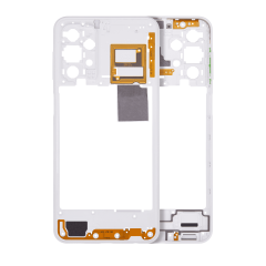Mid-Frame Housing Compatible For Samsung Galaxy A23 (A235 / 2022) (White)