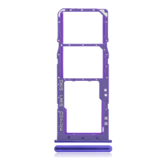Dual Sim Card Tray Compatible For Samsung Galaxy A30S (A307 / 2019) (Violet)