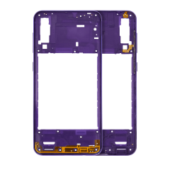 Mid-Frame Housing Compatible For Samsung Galaxy A30s (A307 / 2019) (Aftermarket Plus) (Prism Crush Violet)