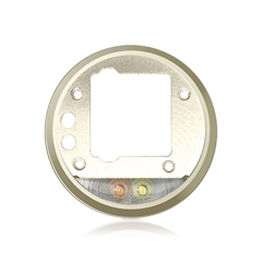 Back Camera Lens Bracket And Flash Diffuser Compatible For Motorola Moto Z Droid (XT1650-01 / 2016) (Gold)