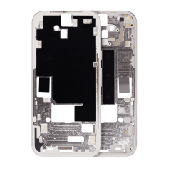 Mid-Frame Housing Compatible For Google Pixel 8a (Porcelain)