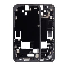 Mid-Frame Housing Compatible For Google Pixel 8a (Obsidian)