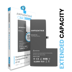 Replacement Battery Compatible For iPhone XS (AmpSentrix Basic Extended)
